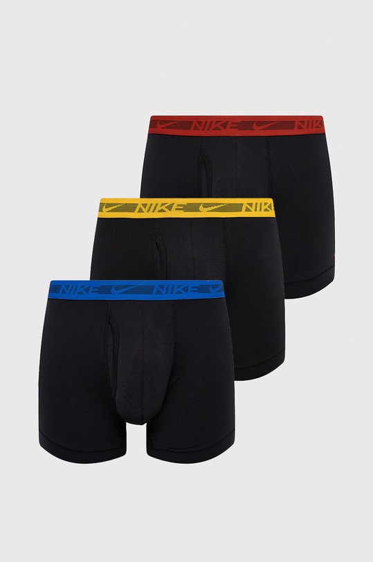 Nike bokserki (3-pack) dzianina czarny KE1153