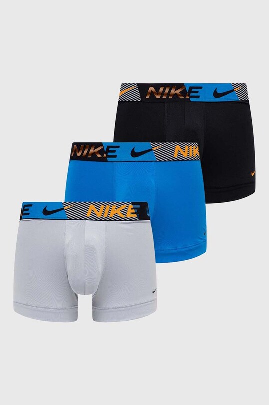 Nike bokserki 3-pack dzianina niebieski KE1156