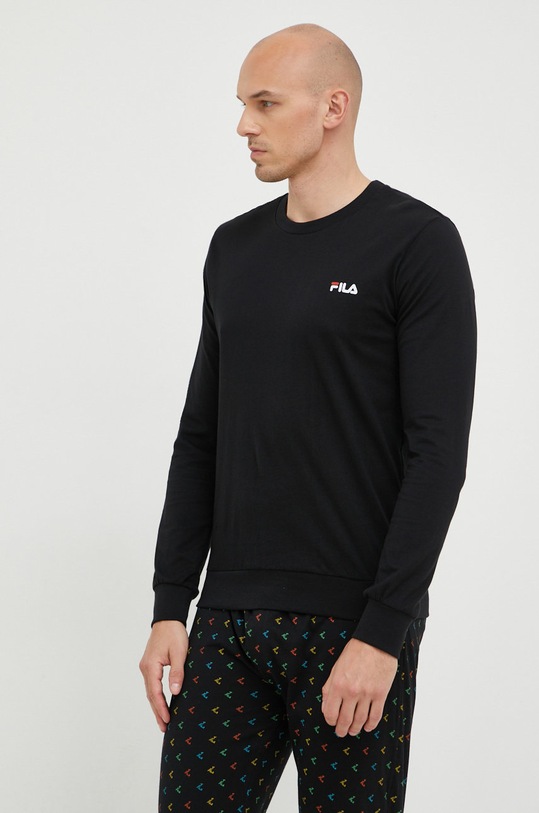 Fila piżama bawełniana FPS1092 czarny AA00