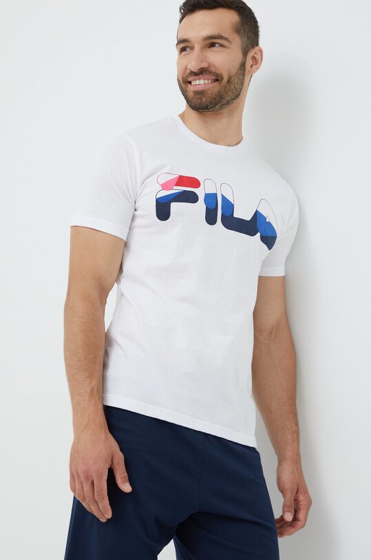 Fila piżama bawełniana FPS1093 biały AA00