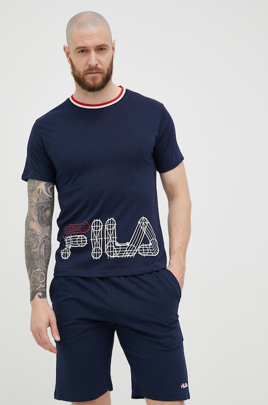 Fila piżama dzianina granatowy FPS1100