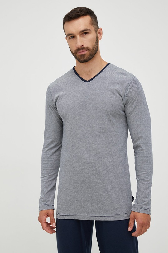 Odzież Tom Tailor piżama bawełniana 71112.5607.632 granatowy