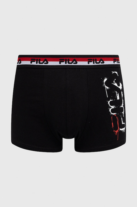 Boxerky Fila pletenina černá FU5147