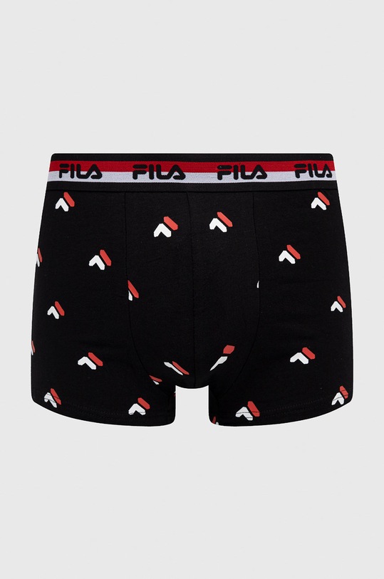 Boxerky Fila pletenina černá FU5153