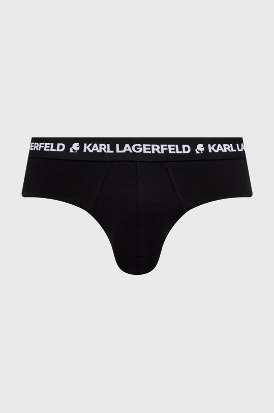 Odzież Karl Lagerfeld slipy 3-pack 225M2102 czarny