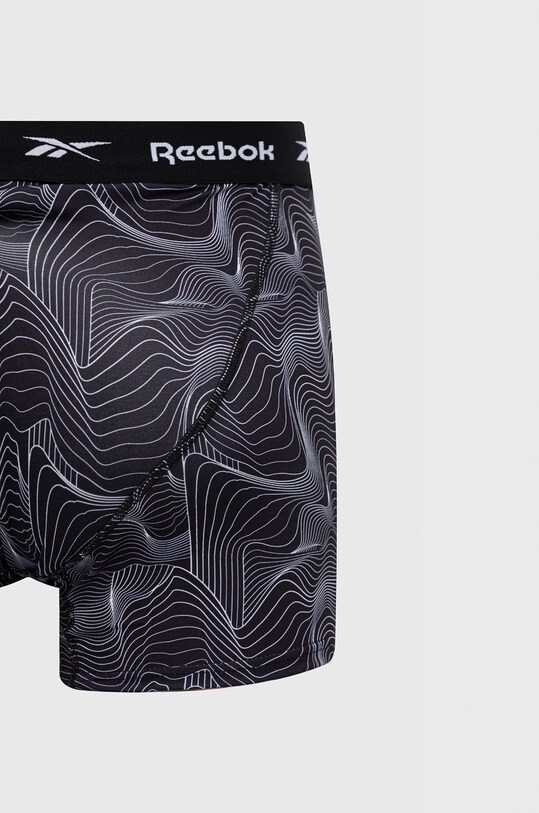 Reebok bokserki (3-pack) F8376 czarny