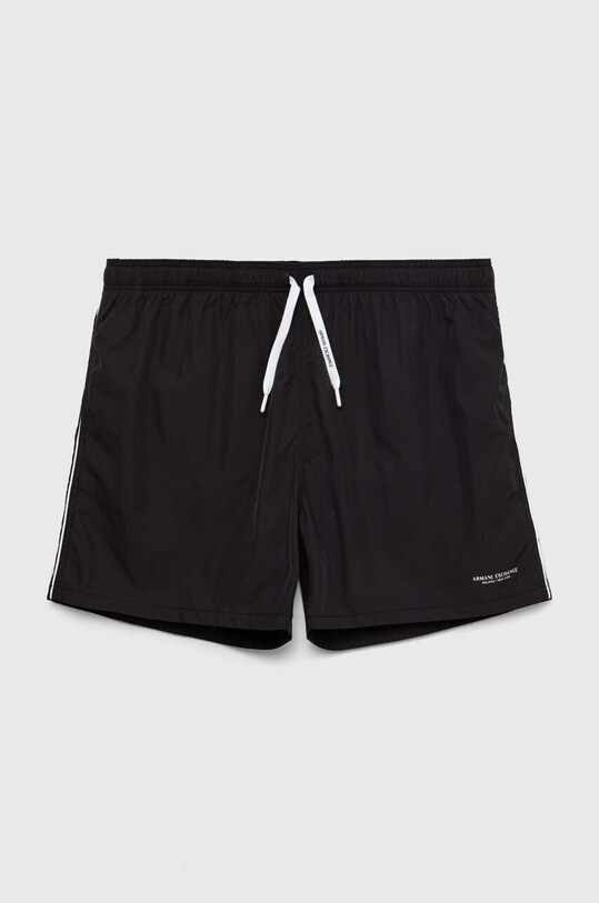 Armani Exchange szorty kąpielowe czarny 953035.CC630.NOS