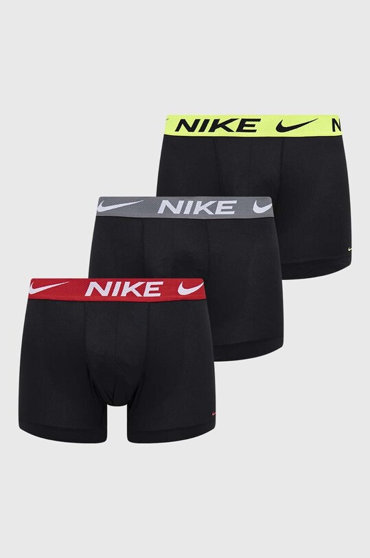 Boxerky Nike 3-pak pletenina čierna KE1225