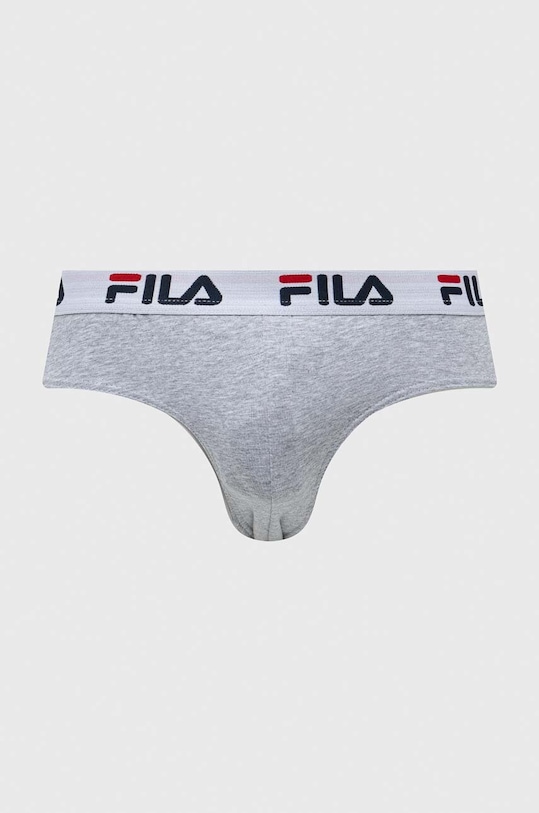 Moške spodnjice Fila 2-pack FU5015/2 siva AA00