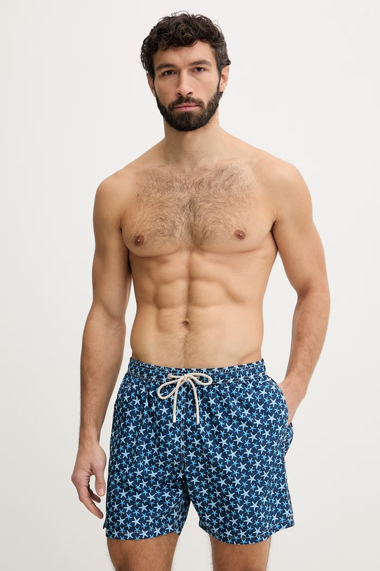 MC2 Saint Barth pantaloni scurti de baie Planet friendly albastru LIG0003.