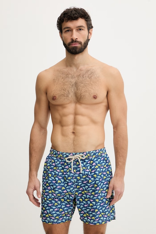 MC2 Saint Barth pantaloni scurti de baie bleumarin LIG0003.