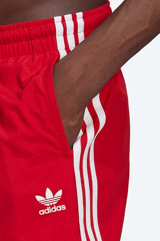 adidas Originals swim shorts Classics 3-Stripes Swim GN3526. red