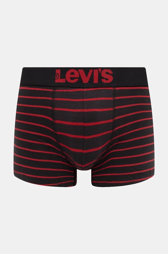 Odjeća Bokserice Levi's 4-pack 37149.0478 crna
