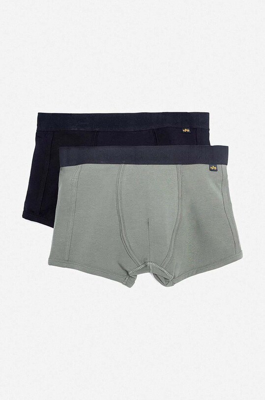 Alpha Industries bokserki 2-pack dzianina czarny 118924.442