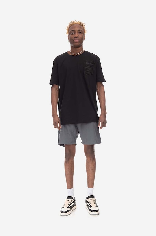 Kopalne kratke hlače Alpha Industries 106810.136 siva