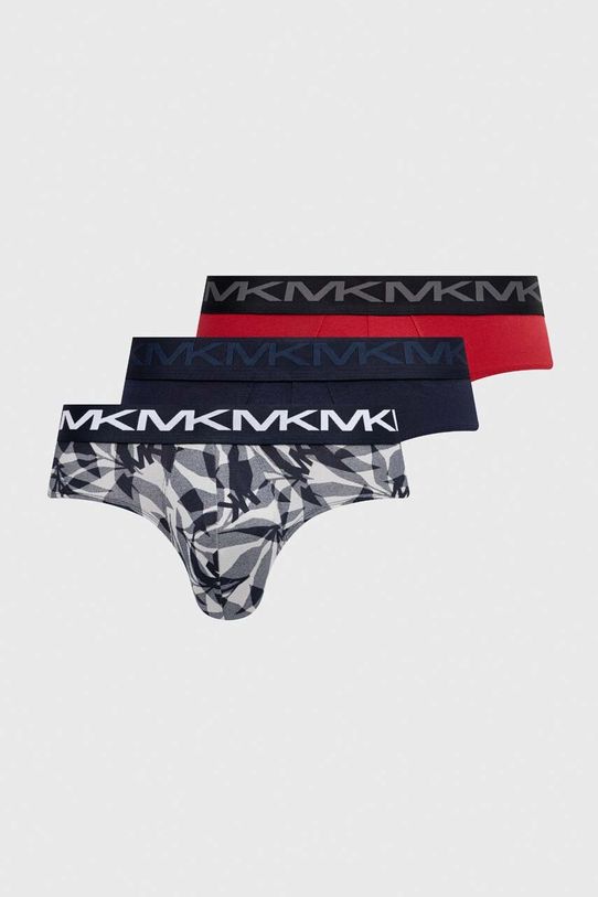 Slip gaćice Michael Kors 3-pack bez uzorka šarena 6F31L10033