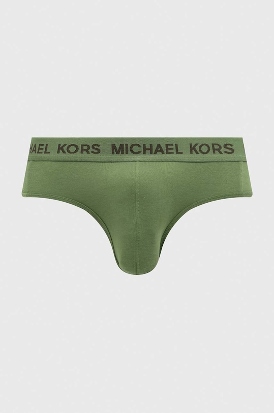 Michael Kors slipy 3-pack zielony 6F31N20773