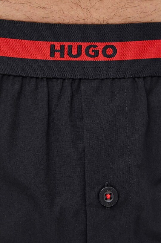 Бавовняні боксери HUGO 2-pack чорний 50493950