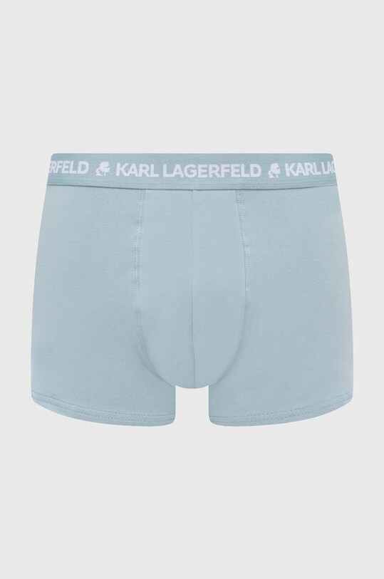 Boxerky Karl Lagerfeld 3-pak 235M2109 modrá AA00