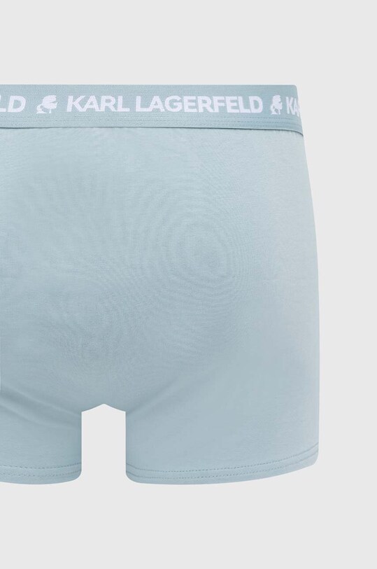 Boxerky Karl Lagerfeld 3-pak 235M2109 modrá