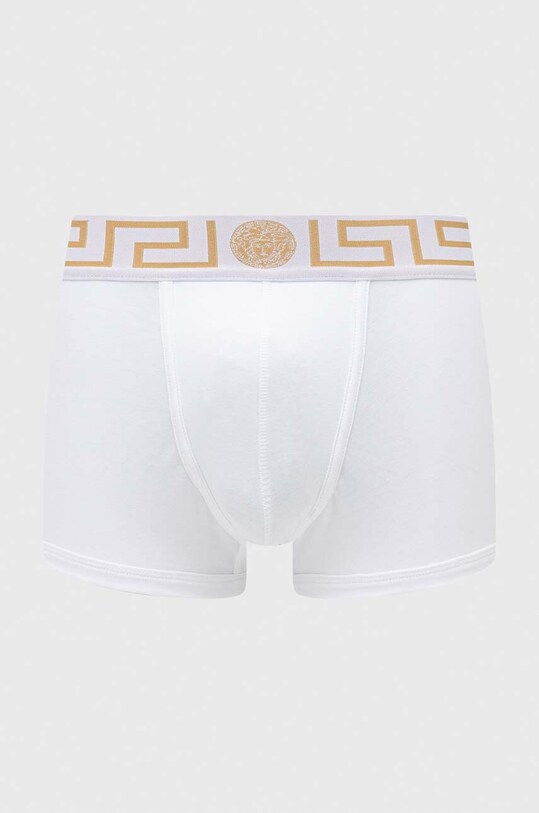 Bokserice Versace pletivo bijela AU10026.A232741