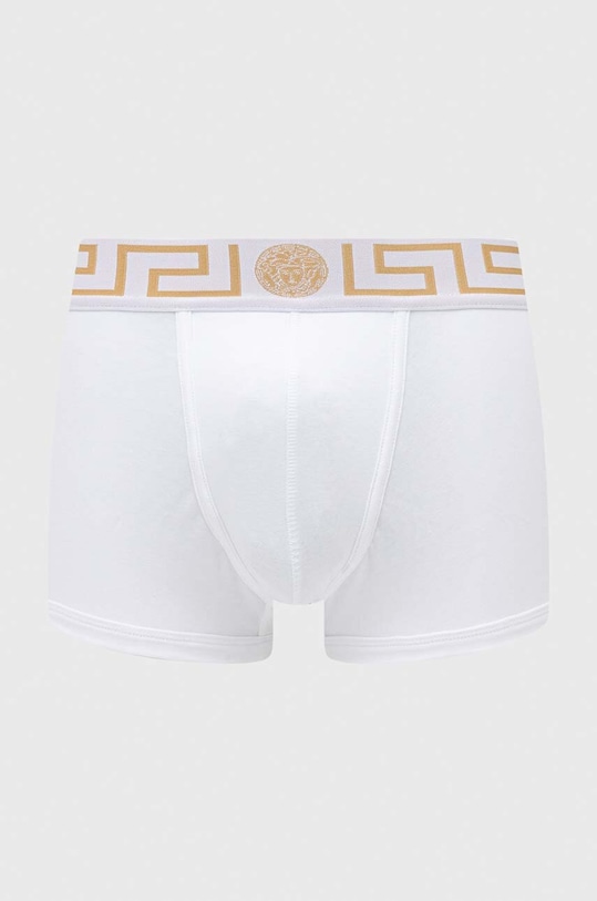 Versace bokserki dzianina biały AU10026.A232741