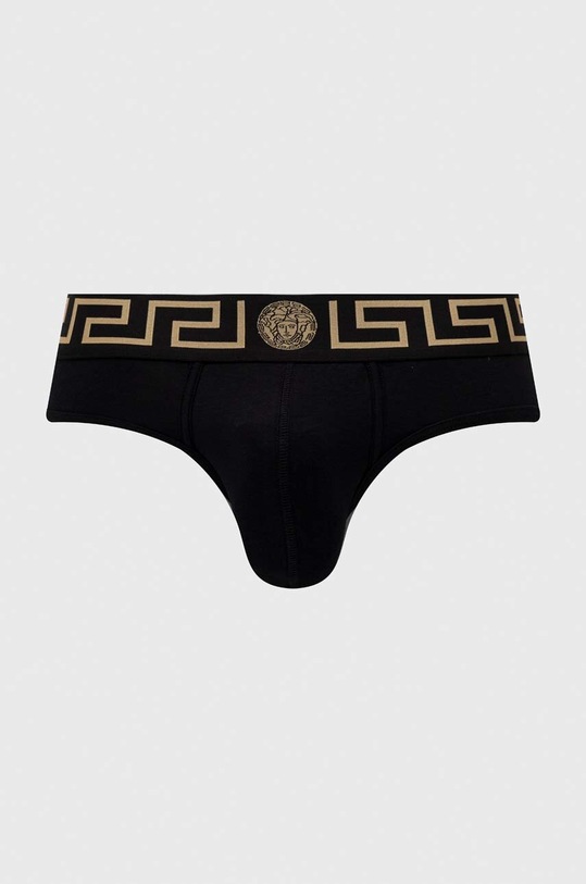 Odzież Versace slipy 2-pack AU10180.A232741 szary