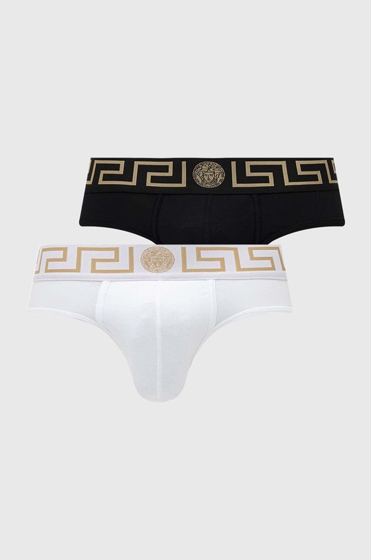 Versace slip 2-pack slipuri negru AU10180.A232741