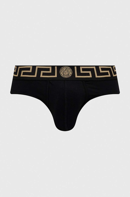 Versace slipy 2-pack AU10180.A232741 czarny AA00