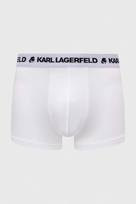 Boxerky Karl Lagerfeld 3-pak 240M2110 biela AA00