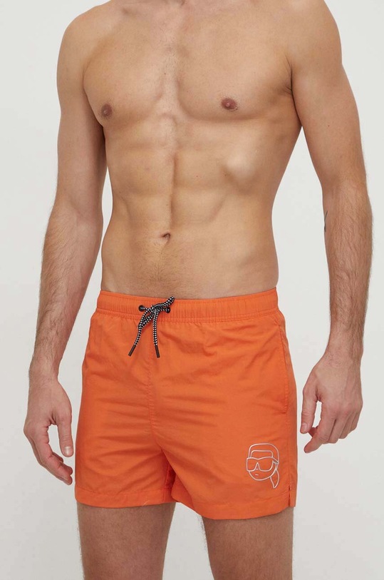 Karl Lagerfeld szorty kąpielowe 240M2208 pomarańczowy AA00