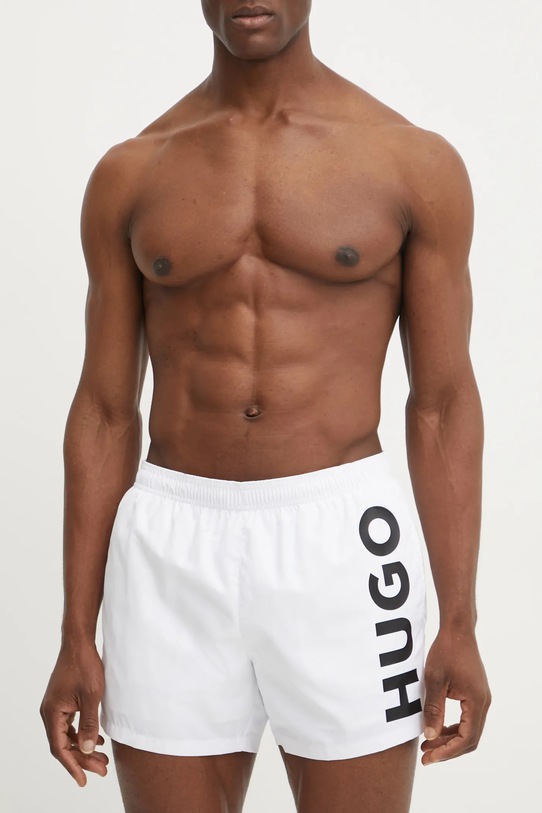 HUGO szorty kąpielowe 50513979 biały AW25