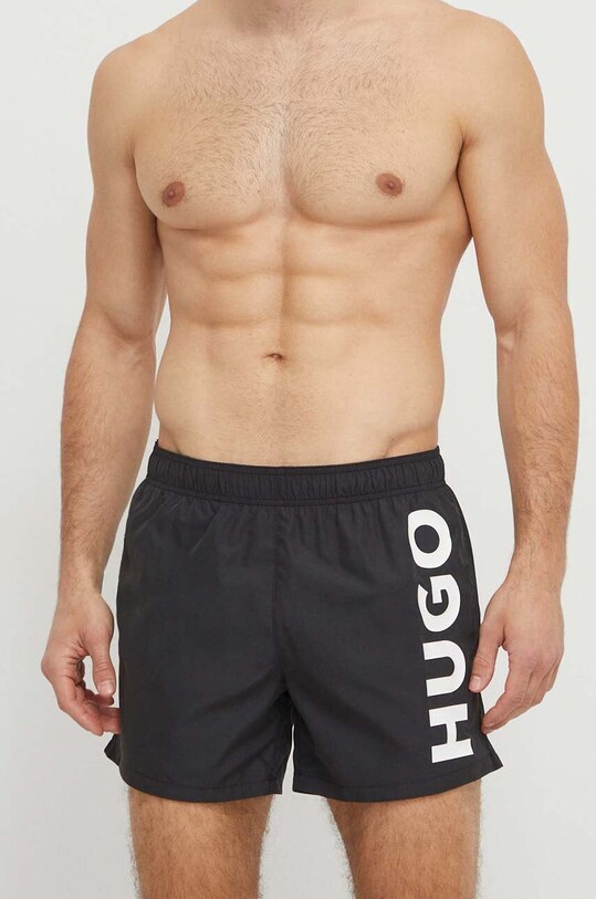 HUGO pantaloni scurti de baie 50513979 negru AA00