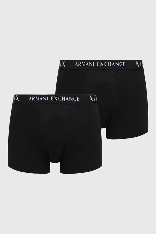 Armani Exchange boxeri 2-pack boxeri negru 957027.CC282.NOS