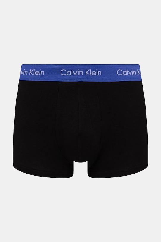 Calvin Klein Underwear boxerky pánske bavlnené s elastanom 5-pack 000NB2734A čierna