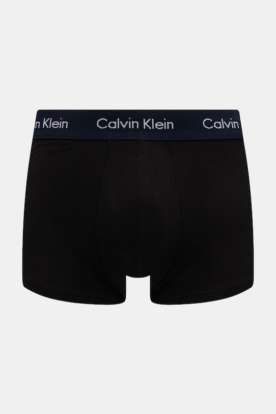 Calvin Klein Underwear boxerky pánske bavlnené s elastanom 5-pack čierna 000NB2734A