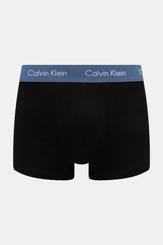 Calvin Klein Underwear boxerky pánske bavlnené s elastanom 5-pack 000NB2734A čierna