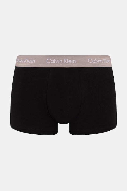 Abbigliamento Calvin Klein Underwear boxer da uomo in cotone con elastan pacco da 5 000NB2734A nero