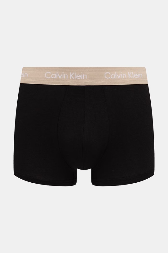 Calvin Klein Underwear bokserki męskie bawełniane z elastanem 5-pack czarny 000NB2734A
