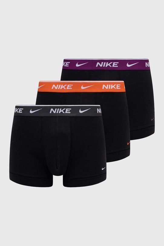 Nike bokserki 3-pack dzianina czarny 0000KE1008