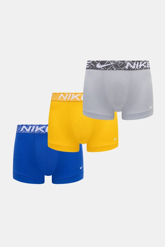 Боксери Nike 3-pack трикотаж сірий 0000KE1156