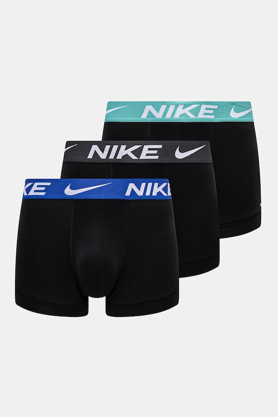 Боксеры Nike 3 шт трикотаж чёрный 0000KE1156