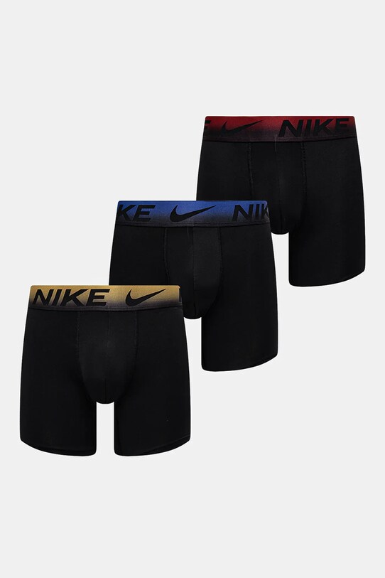 Боксеры Nike 3 шт трикотаж чёрный 0000KE1157