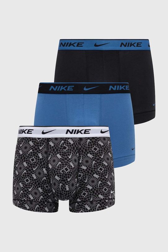 Nike boxeri 3-pack uni albastru 000PKE1008