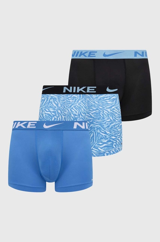 Nike bokserki 3-pack dzianina niebieski 000PKE1225