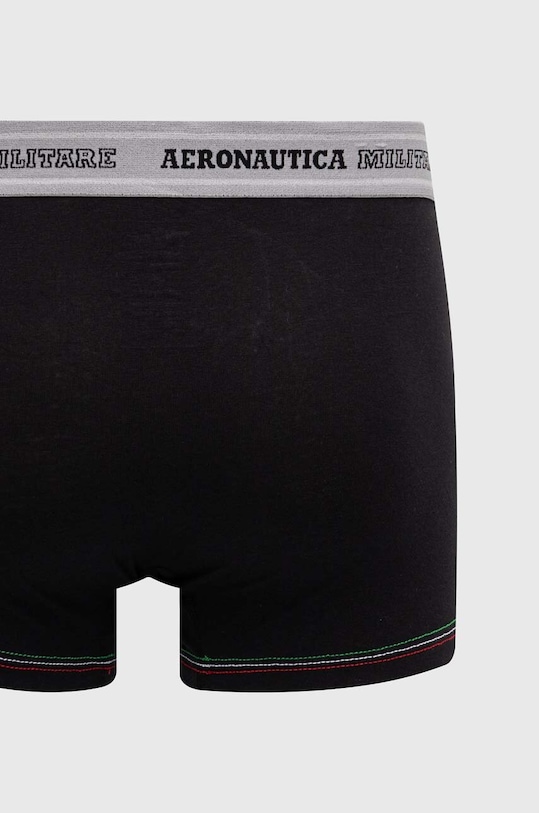 Odzież Aeronautica Militare bokserki 2-pack AM1UBX003 czarny