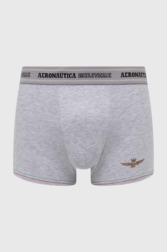 Aeronautica Militare bokserki 2-pack AM1UBX004 szary AA00