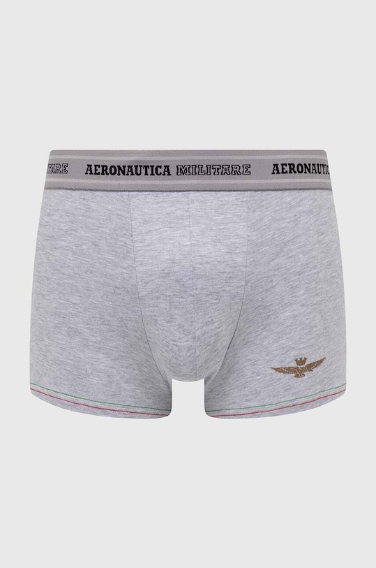 Boxerky Aeronautica Militare 2-pak AM1UBX004 sivá AA00