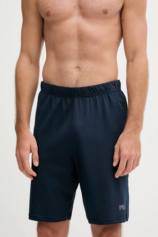 Îmbrăcăminte Fila set de pijama de bumbac FPS1191 bleumarin