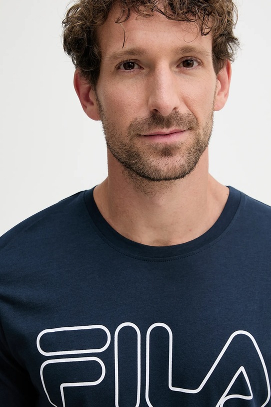 Fila set de pijama de bumbac FPS1191 bleumarin